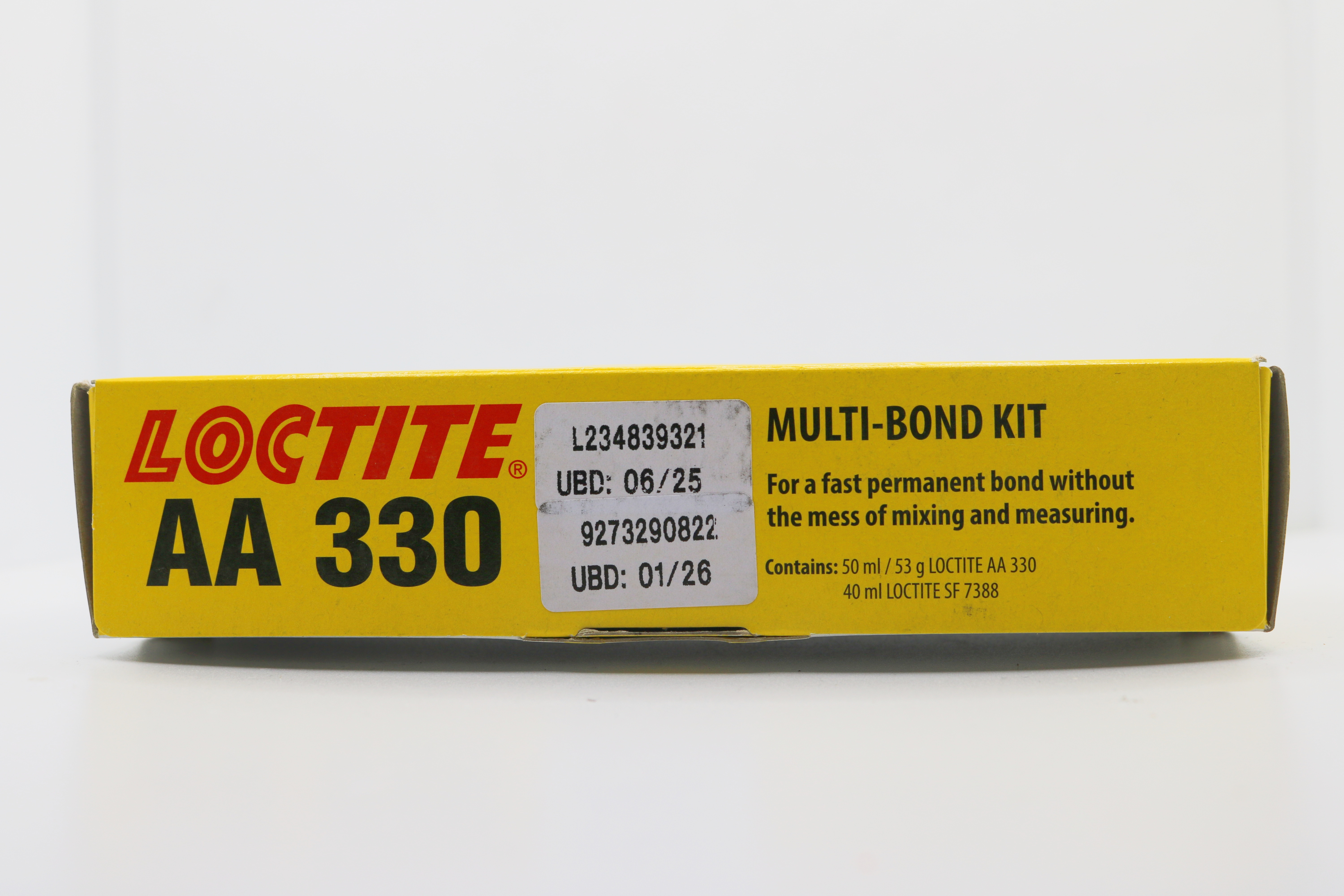 SL38 Loctite AA330 және SF7388 поливинилхлоридті, фенолды және акрилді қосылыстарға арналған көп субстраттық желім