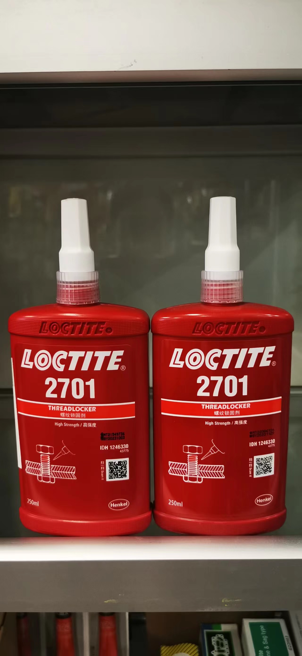 FM42 Loctite 2760 2701 тиксотропты, беріктігі жоғары, жылдам қататын ауыр жүкті қолданбалар