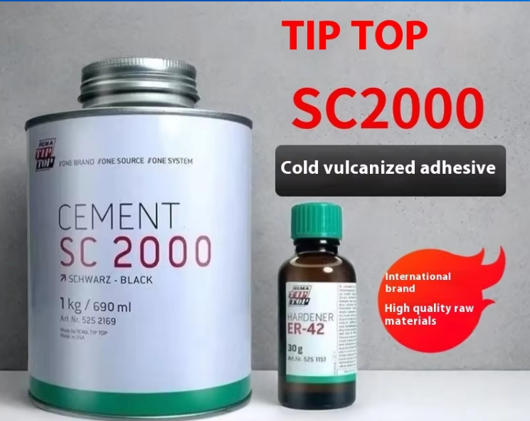 Zsq Кеңес TOP SC2000 SC4000 EP4000 Эпокси белдеуі Суық вулканизацияға арналған суыққа арналған резеңке жабысқақ суық желім