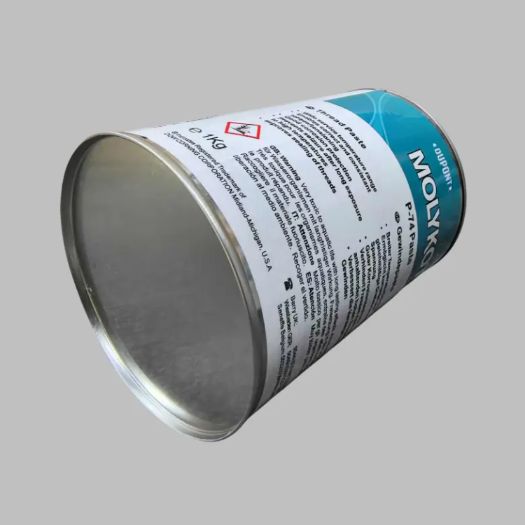 ZYQ6P-74 Molykote Жоғары жүктеме Синтетикалық майлау Майлы және вакуумдық сорғы майы негізі Мазмұны Металл